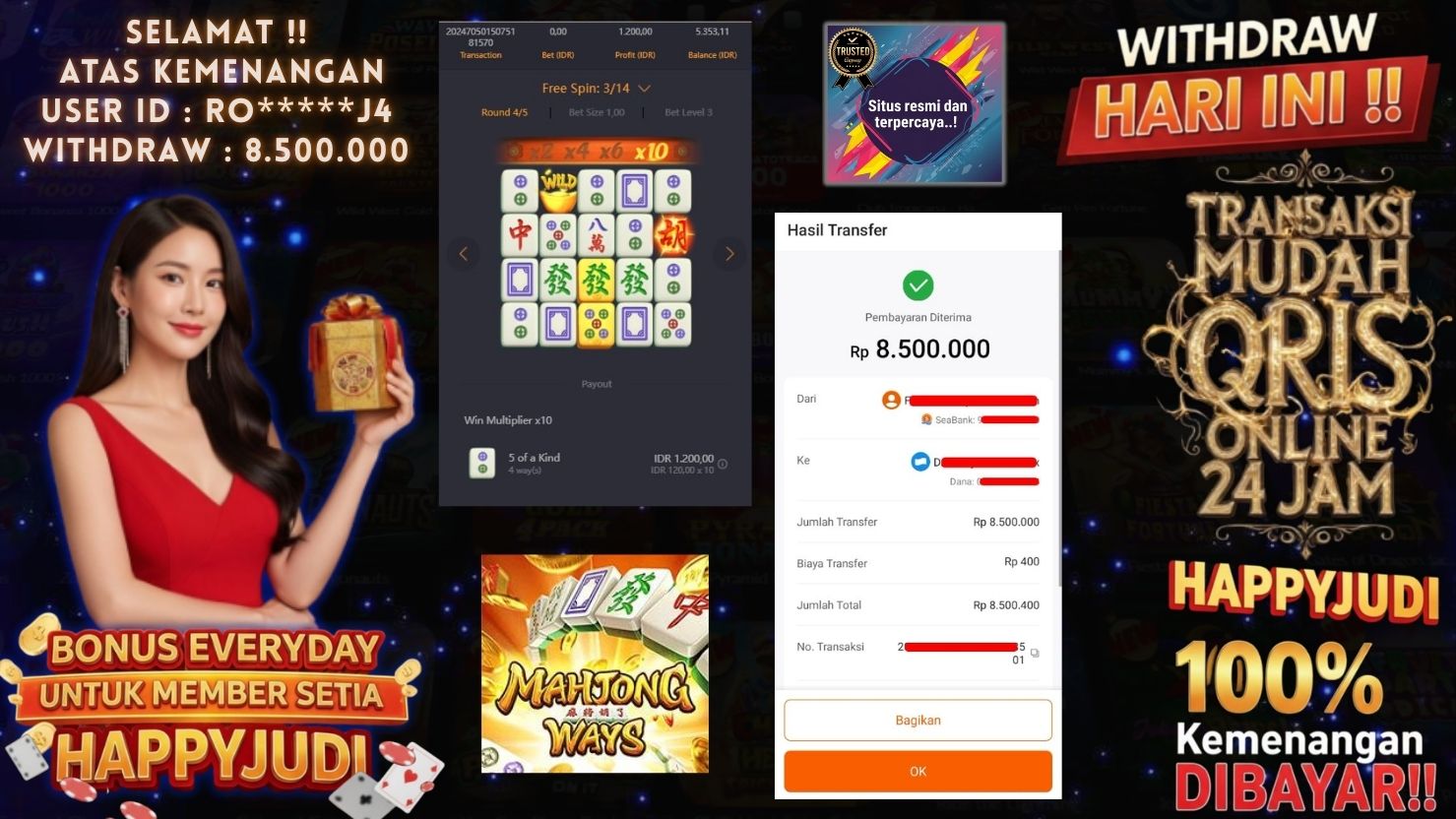 HAPPYJUDI JACKPOT SLOT MAHJONG WAYS